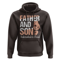 Father And Son Hoodie Unbreakable Bond Father's Day - Wonder Print Shop
