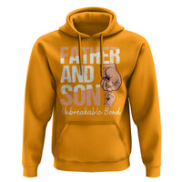 Father And Son Hoodie Unbreakable Bond Father's Day - Wonder Print Shop