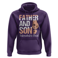 Father And Son Hoodie Unbreakable Bond Father's Day - Wonder Print Shop