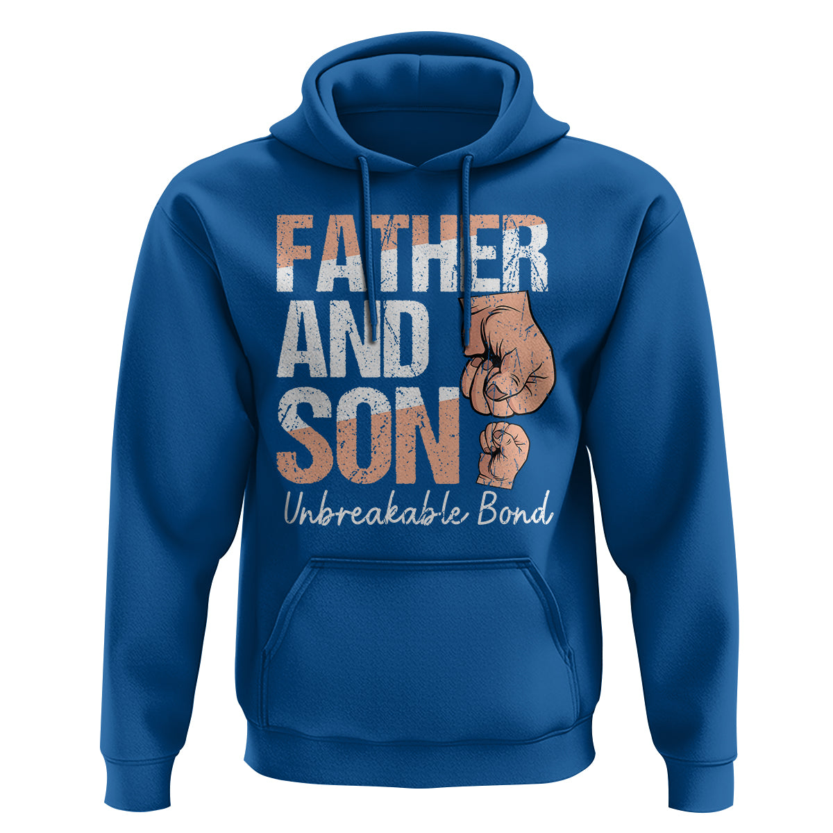 Father And Son Hoodie Unbreakable Bond Father's Day - Wonder Print Shop