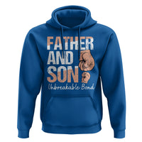 Father And Son Hoodie Unbreakable Bond Father's Day - Wonder Print Shop