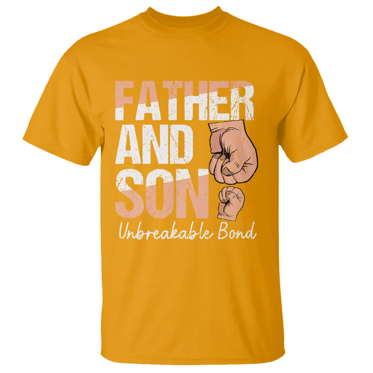 Father And Son T Shirt Unbreakable Bond Father's Day - Wonder Print Shop