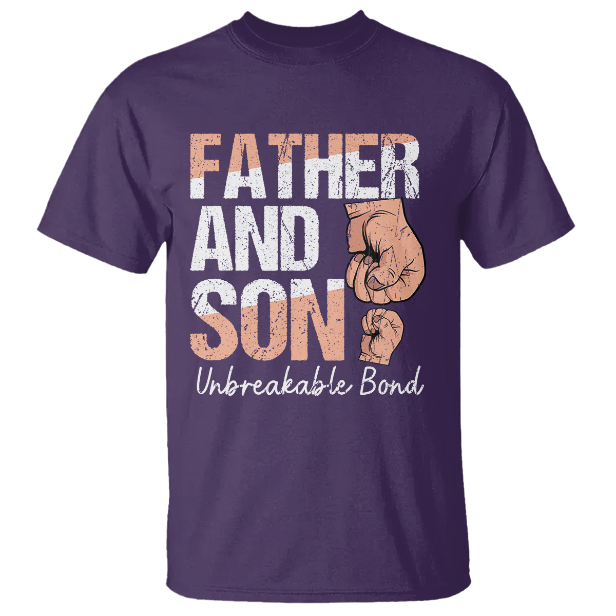 Father And Son T Shirt Unbreakable Bond Father's Day - Wonder Print Shop
