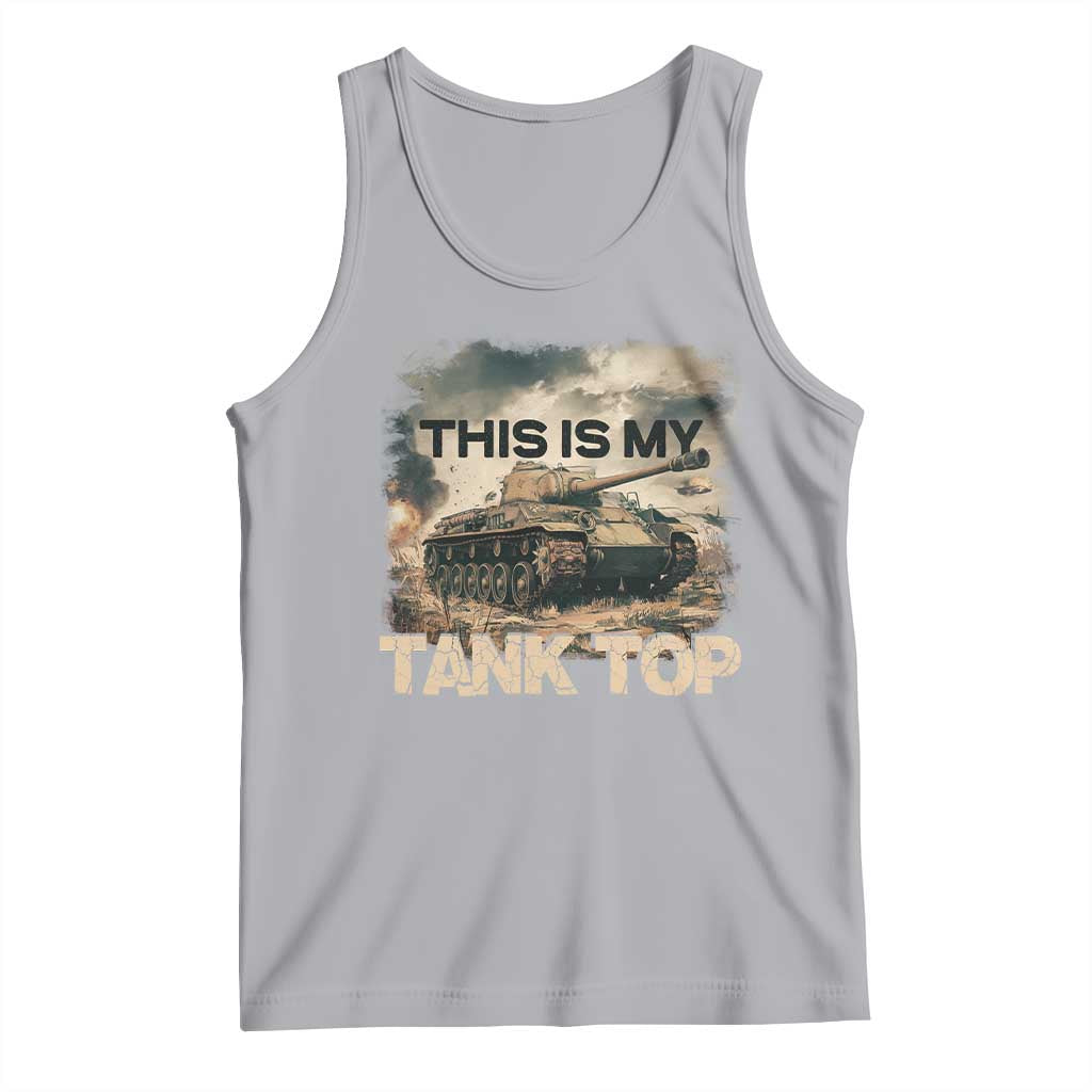 This Is My Tank Top Tank Top Funny Military Pun
