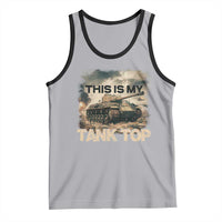 This Is My Tank Top Tank Top Funny Military Pun