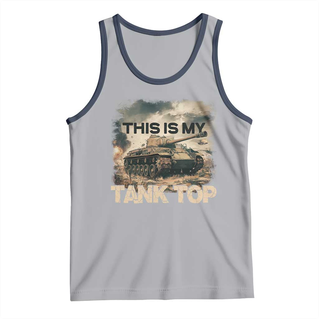 This Is My Tank Top Tank Top Funny Military Pun