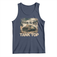 This Is My Tank Top Tank Top Funny Military Pun