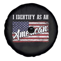 American Patriotic Spare Tire Cover I Identify As An American TS09