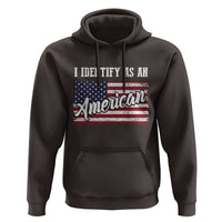 American Patriotic Hoodie I IDentify As An American TS09