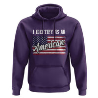 American Patriotic Hoodie I IDentify As An American TS09
