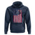 American Patriotic Hoodie One Nation Under God Christ Christian - Wonder Print Shop