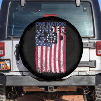 American Patriotic Spare Tire Cover One Nation Under God Christ Christian