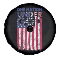 American Patriotic Spare Tire Cover One Nation Under God Christ Christian
