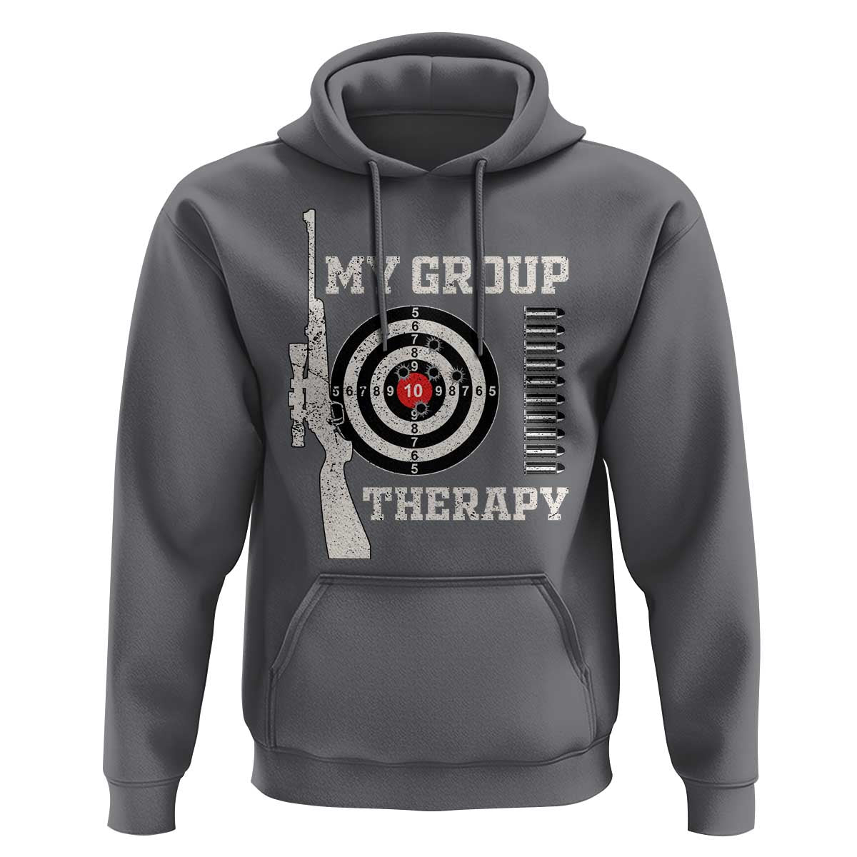 Gun Lover Hoodie My Group Therapy Shooting - Wonder Print Shop
