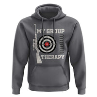 Gun Lover Hoodie My Group Therapy Shooting - Wonder Print Shop