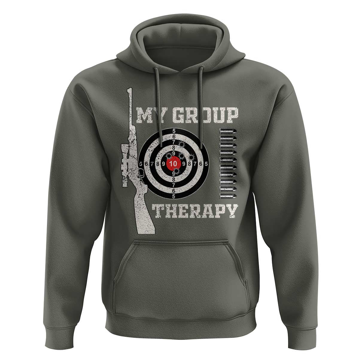 Gun Lover Hoodie My Group Therapy Shooting - Wonder Print Shop