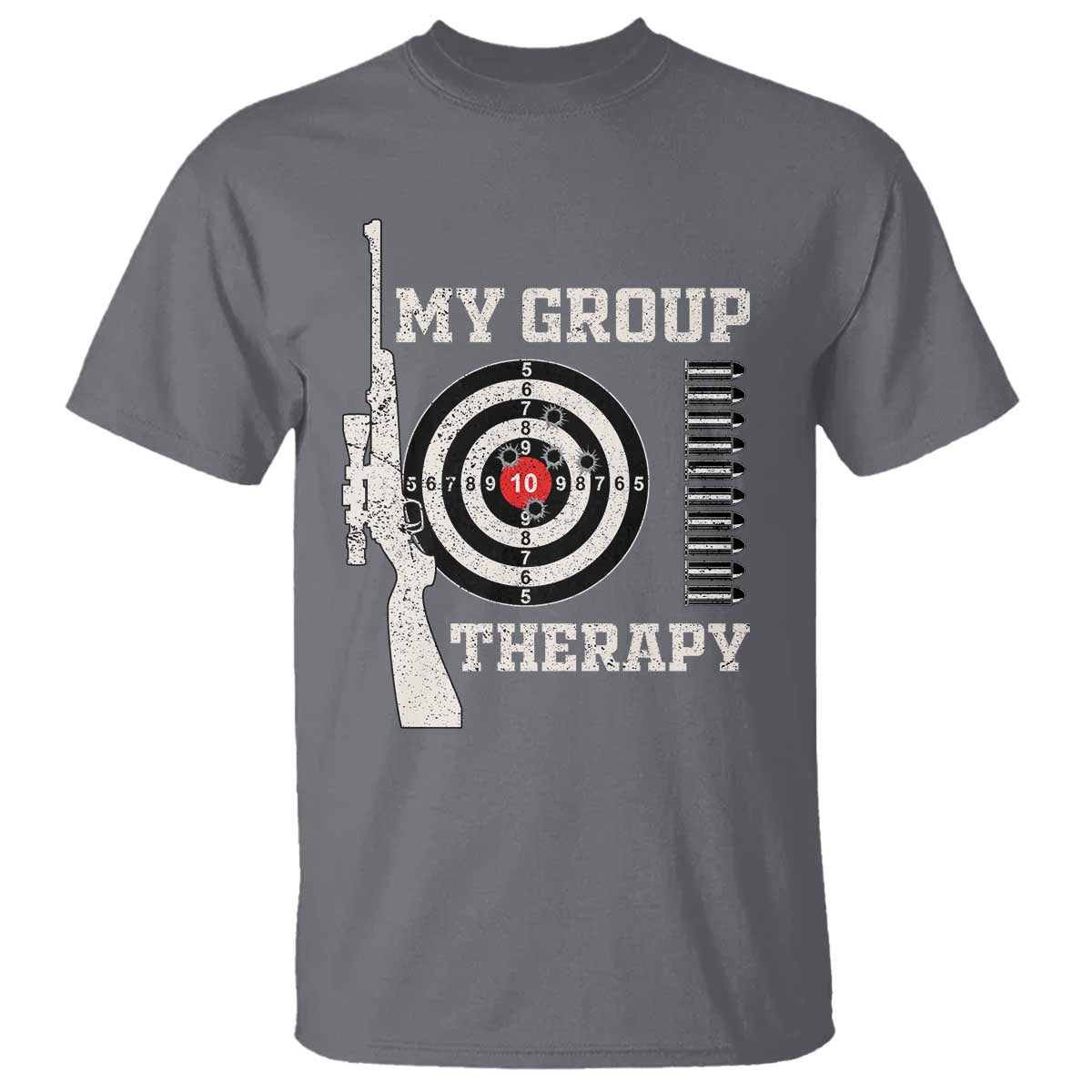Gun Lover T Shirt My Group Therapy Shooting - Wonder Print Shop