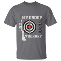 Gun Lover T Shirt My Group Therapy Shooting - Wonder Print Shop