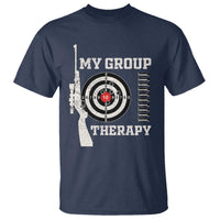 Gun Lover T Shirt My Group Therapy Shooting - Wonder Print Shop