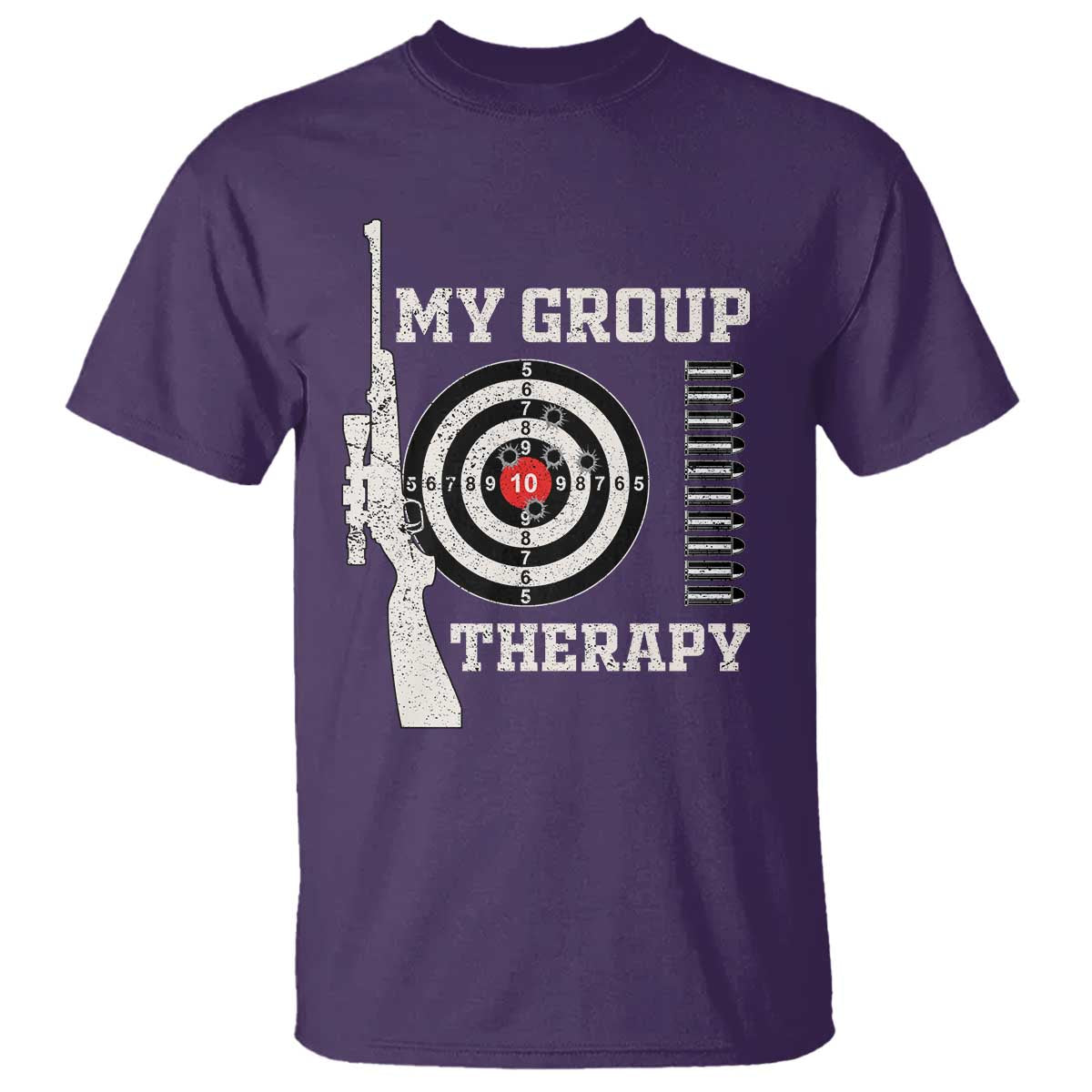 Gun Lover T Shirt My Group Therapy Shooting - Wonder Print Shop