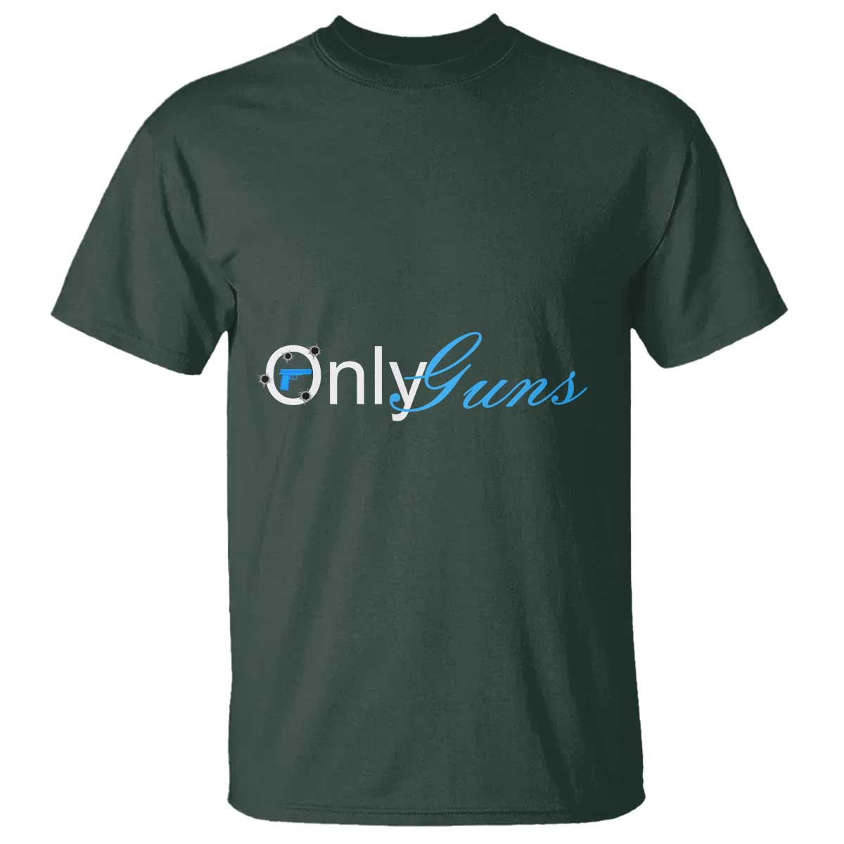 Funny OnlyGuns Gun Owner T Shirt - Wonder Print Shop
