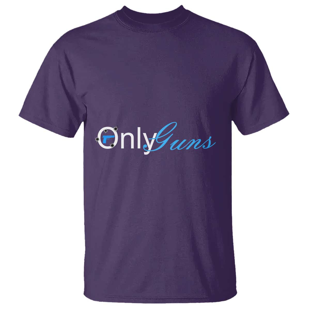 Funny OnlyGuns Gun Owner T Shirt - Wonder Print Shop