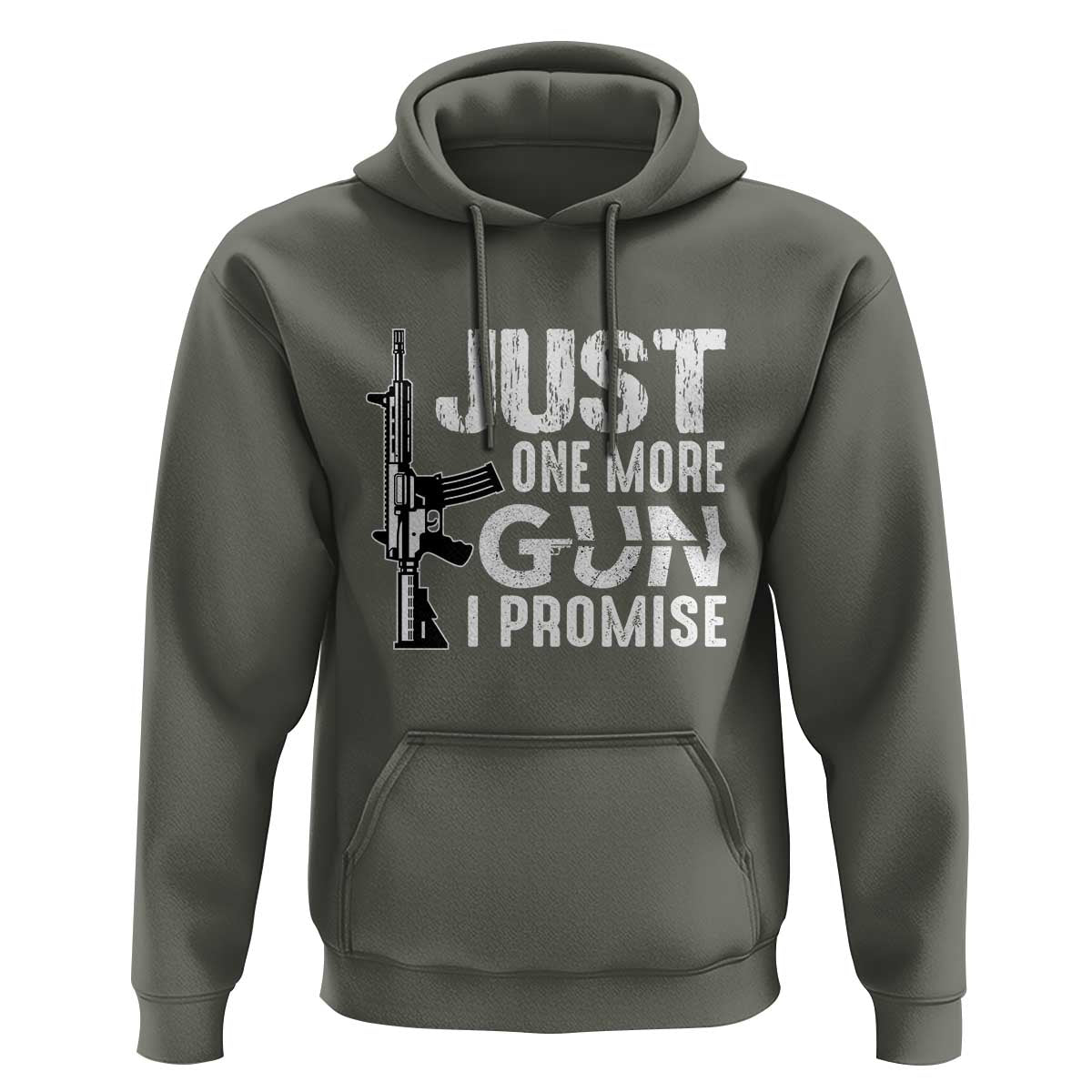 Gun Owner Hoodie Just One More Gun I Promise - Wonder Print Shop