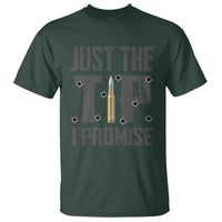 Funny Gun Lover T Shirt Just The Tip I Promise - Wonder Print Shop