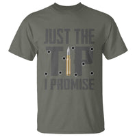 Funny Gun Lover T Shirt Just The Tip I Promise - Wonder Print Shop