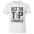 Funny Gun Lover T Shirt Just The Tip I Promise - Wonder Print Shop