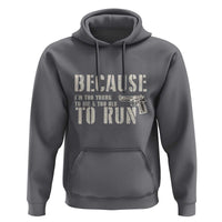 Funny Gun Owner Hoodie I'm Too Young To Die And Too Old To Run - Wonder Print Shop