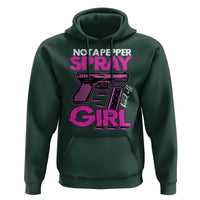 Funny Gun Owner Hoodie Not A Pepper Spray Kind Of Girl - Wonder Print Shop