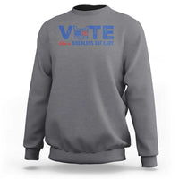 VOTE Like A Childless Cat Lady Sweatshirt - Wonder Print Shop