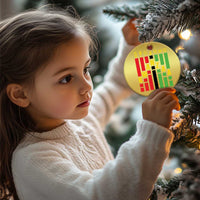 7 Principles Of Kwanzaa African American Christmas Ornament - Wonder Print Shop