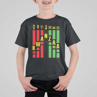 7 Principles Of Kwanzaa African American T Shirt For Kid - Wonder Print Shop