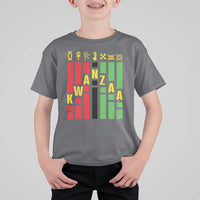 7 Principles Of Kwanzaa African American T Shirt For Kid - Wonder Print Shop