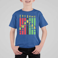 7 Principles Of Kwanzaa African American T Shirt For Kid - Wonder Print Shop