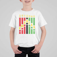 7 Principles Of Kwanzaa African American T Shirt For Kid - Wonder Print Shop