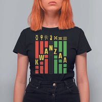7 Principles Of Kwanzaa African American T Shirt For Women - Wonder Print Shop