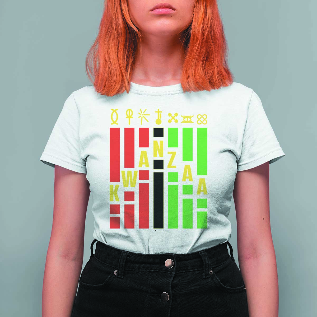 7 Principles Of Kwanzaa African American T Shirt For Women - Wonder Print Shop