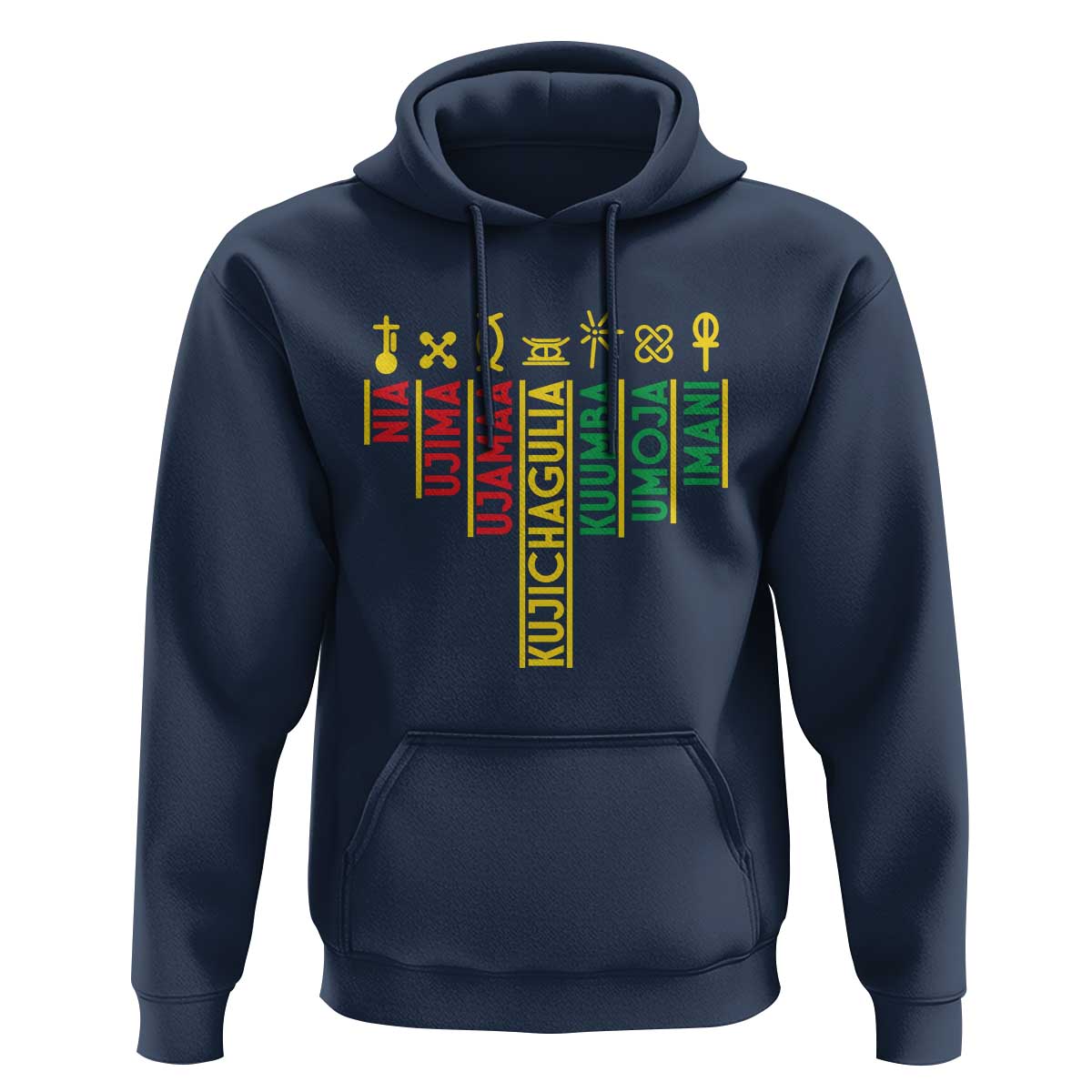 African American 7 Principles Of Kwanzaa Hoodie