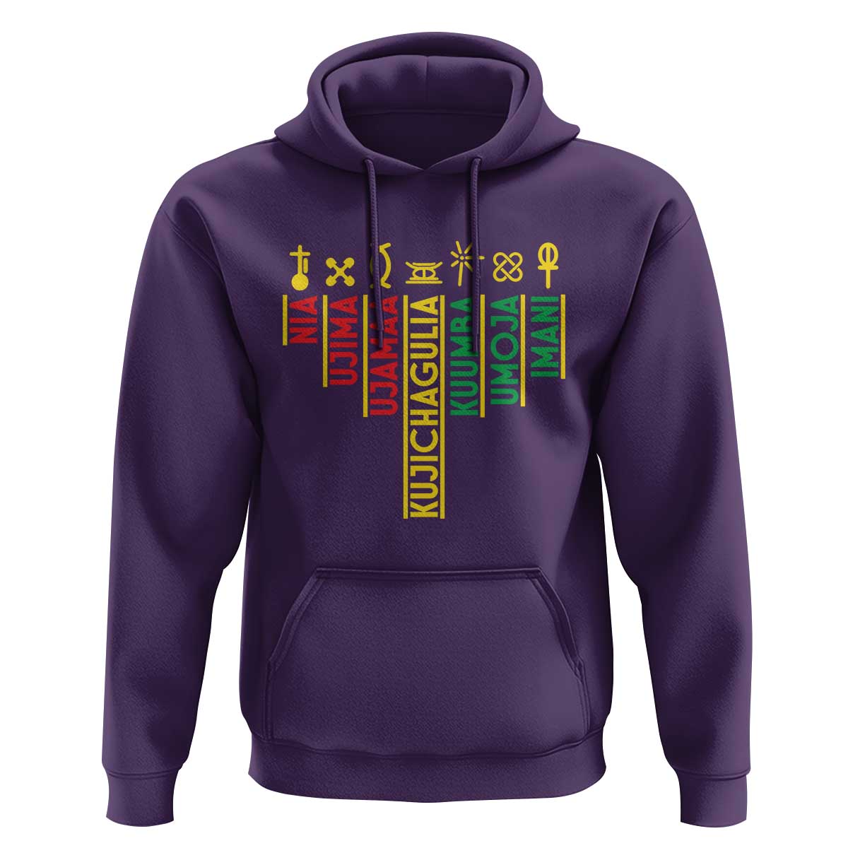 African American 7 Principles Of Kwanzaa Hoodie