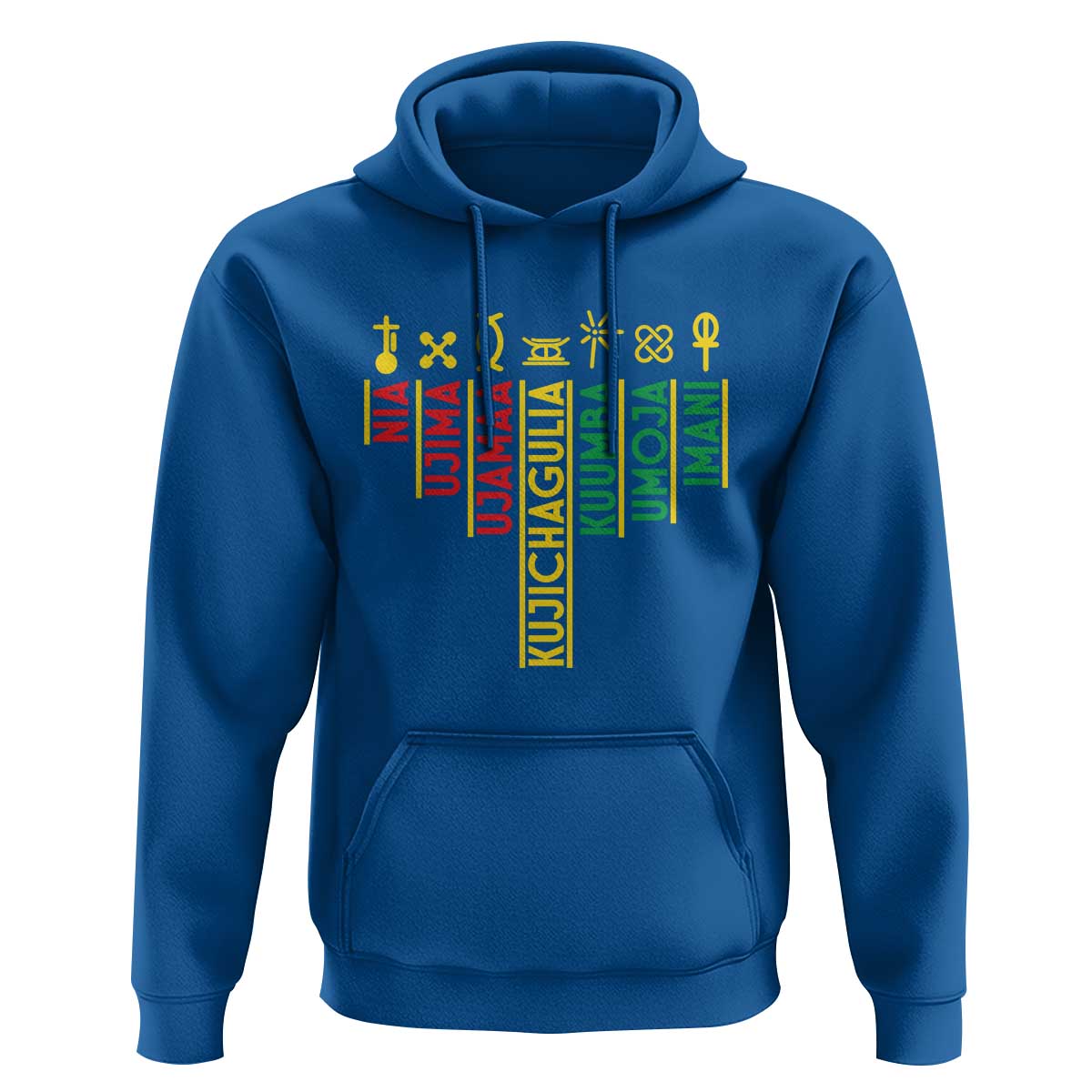 African American 7 Principles Of Kwanzaa Hoodie