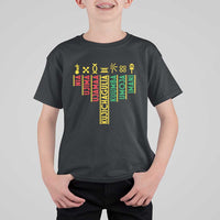 African American 7 Principles Of Kwanzaa T Shirt For Kid - Wonder Print Shop