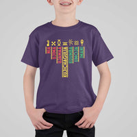 African American 7 Principles Of Kwanzaa T Shirt For Kid - Wonder Print Shop