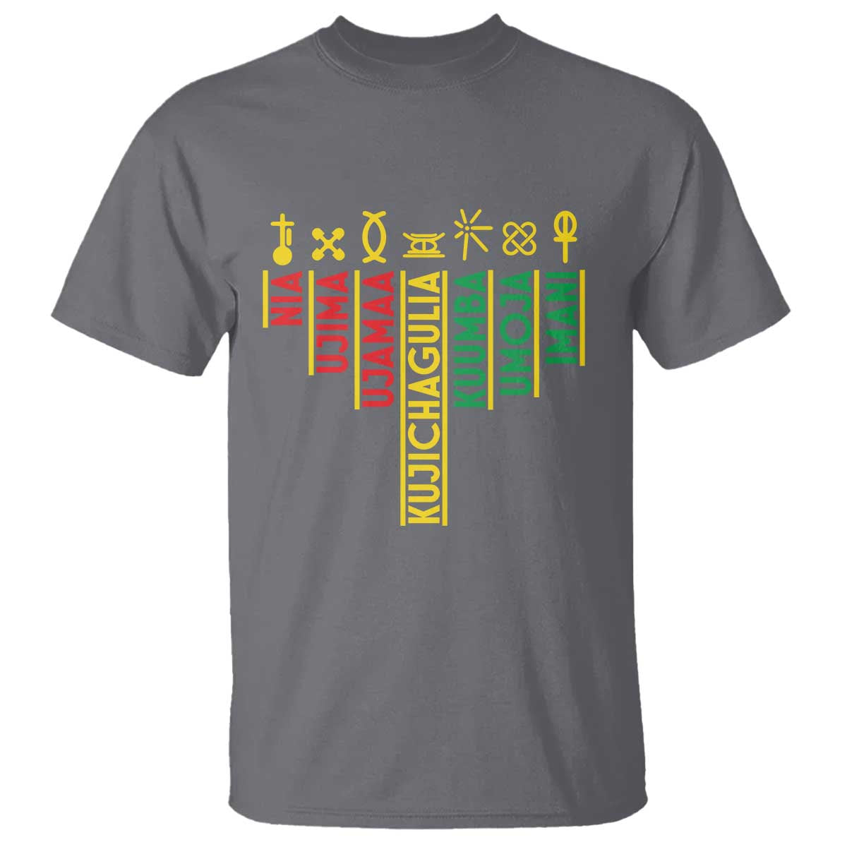 African American 7 Principles Of Kwanzaa T Shirt - Wonder Print Shop