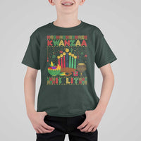 African American Kwanzaa Is Lit T Shirt For Kid - Wonder Print Shop