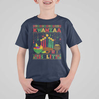 African American Kwanzaa Is Lit T Shirt For Kid - Wonder Print Shop