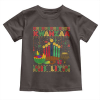 African American Kwanzaa Is Lit Toddler T Shirt