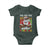 Merry Kwanzaa Baby Onesie African American Santa Black Christmas